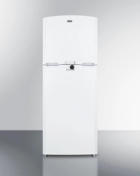 Summit FF1427WLLF2 26" Wide Top Mount Refrigerator-Freezer Freestanding Refrigerators freestanding fridge freezer combo