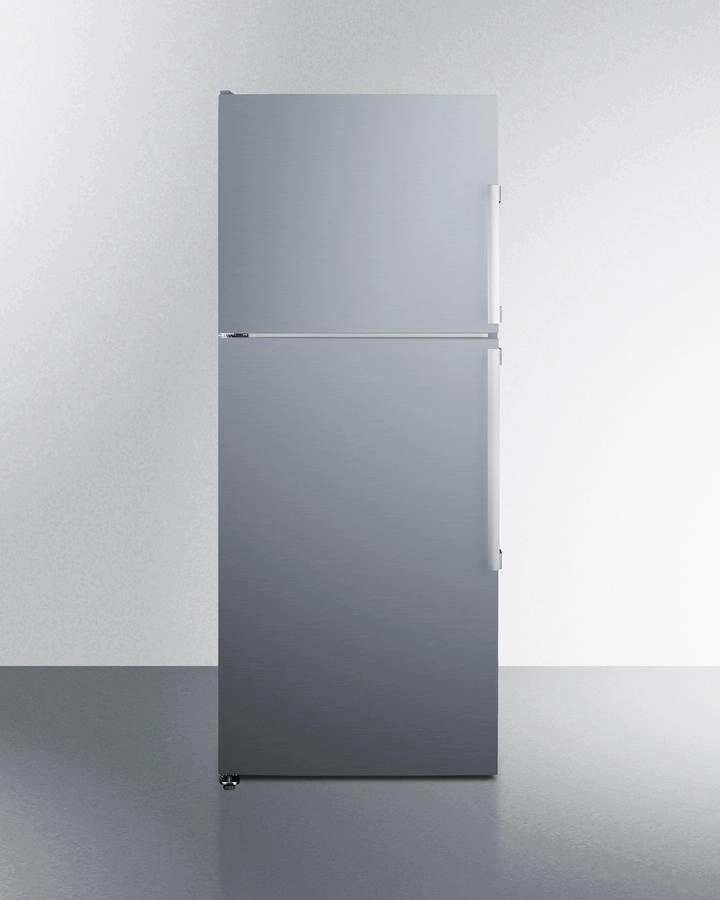 Summit FF1513SSLHD 28" Wide Top Mount Refrigerator-Freezer Freestanding Refrigerators freestanding fridge freezer combo