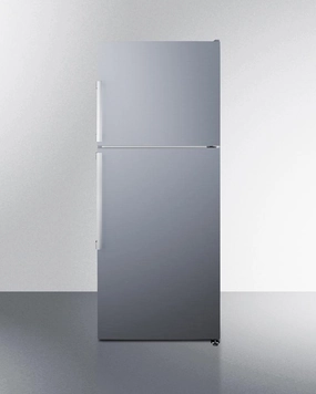 Summit FF1514SSIM 28" Wide Top Mount Refrigerator-Freezer With Icemaker Freestanding Refrigerators freestanding fridge freezer combo
