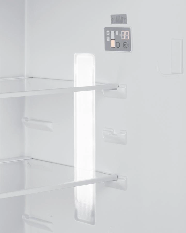 Summit FF1514SSIM 28" Wide Top Mount Refrigerator-Freezer With Icemaker