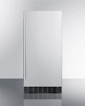 Summit FF1532BCSS 15" Wide Built-In All-Refrigerator Undercounter Refrigerators 24 inch undercounter fridge for kitchen