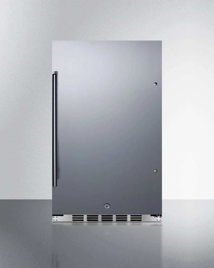 Summit FF195H34 Shallow Depth Built-In All-Refrigerator Undercounter Refrigerators 24 inch undercounter fridge for kitchen