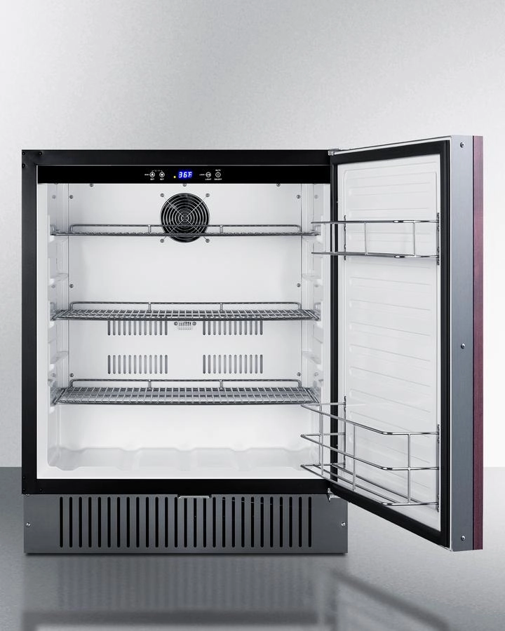 Summit FF27BSSIF 27" Wide Built-In All-Refrigerator (Panel Not Included)
