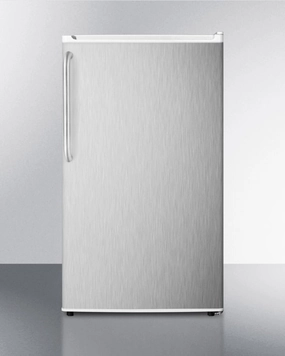 Summit FF412ESSSTB 19" Wide Refrigerator-Freezer Undercounter Refrigerators 24 inch undercounter fridge for kitchen