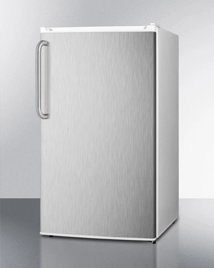 Summit FF412ESSSTB 19" Wide Refrigerator-Freezer