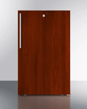 Summit FF511LBI7IF Commercially Listed 20" Wide Built-In Undercounter All-Refrigerator, Auto Defrost With A Lock And Integrated Door Frame For Full Overlay Panels Undercounter Refrigerators 24 inch undercounter fridge for kitchen