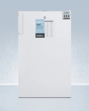 Summit FF511LBI7MEDADA Commercially Listed Ada Compliant 20" Wide All-Refrigerator For Built-In Use, With Digital Thermostat, Internal Fan, Lock, Temperature Alarm, And Hospital Grade Plug Undercounter Refrigerators 24 inch undercounter fridge for kit