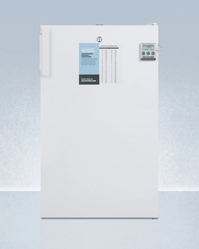 Summit FF511LPLUS2 20" Wide Counter Height All-Refrigerator, Auto Defrost With An Internal Fan, Thermometer, And Lock Undercounter Refrigerators 24 inch undercounter fridge for kitchen