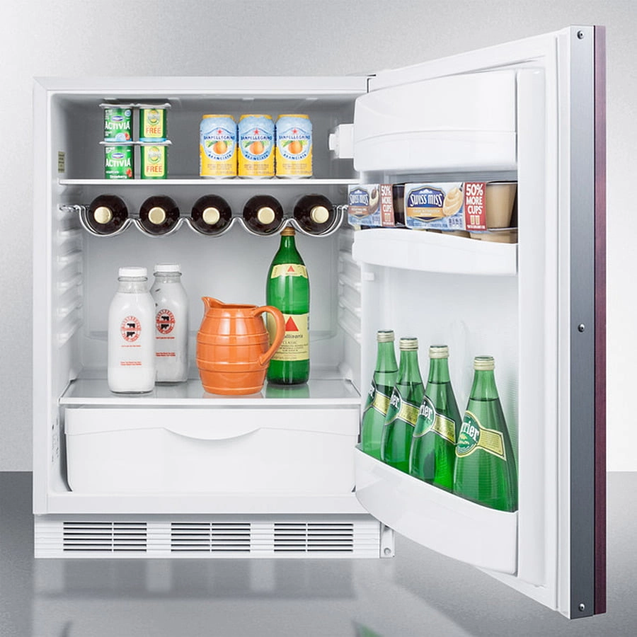 Summit FF61WBIIF 24" Wide Built-In All-Refrigerator