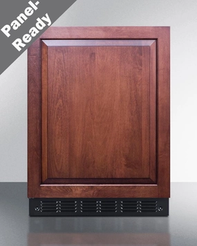 Summit FF708BLSSIFADALHD 24" Wide All-Refrigerator, Ada Compliant (Panel Not Included) Undercounter Refrigerators 24 inch undercounter fridge for kitchen