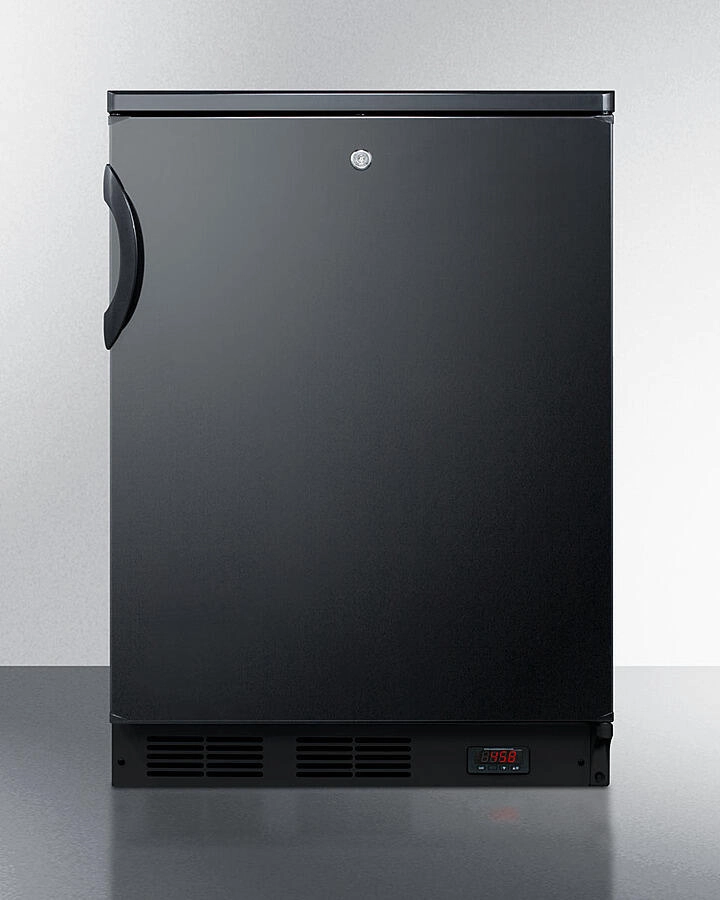 Summit FF7LBLKBIPUB 24" Wide Built-In Pub Cellar Undercounter Refrigerators 24 inch undercounter fridge for kitchen