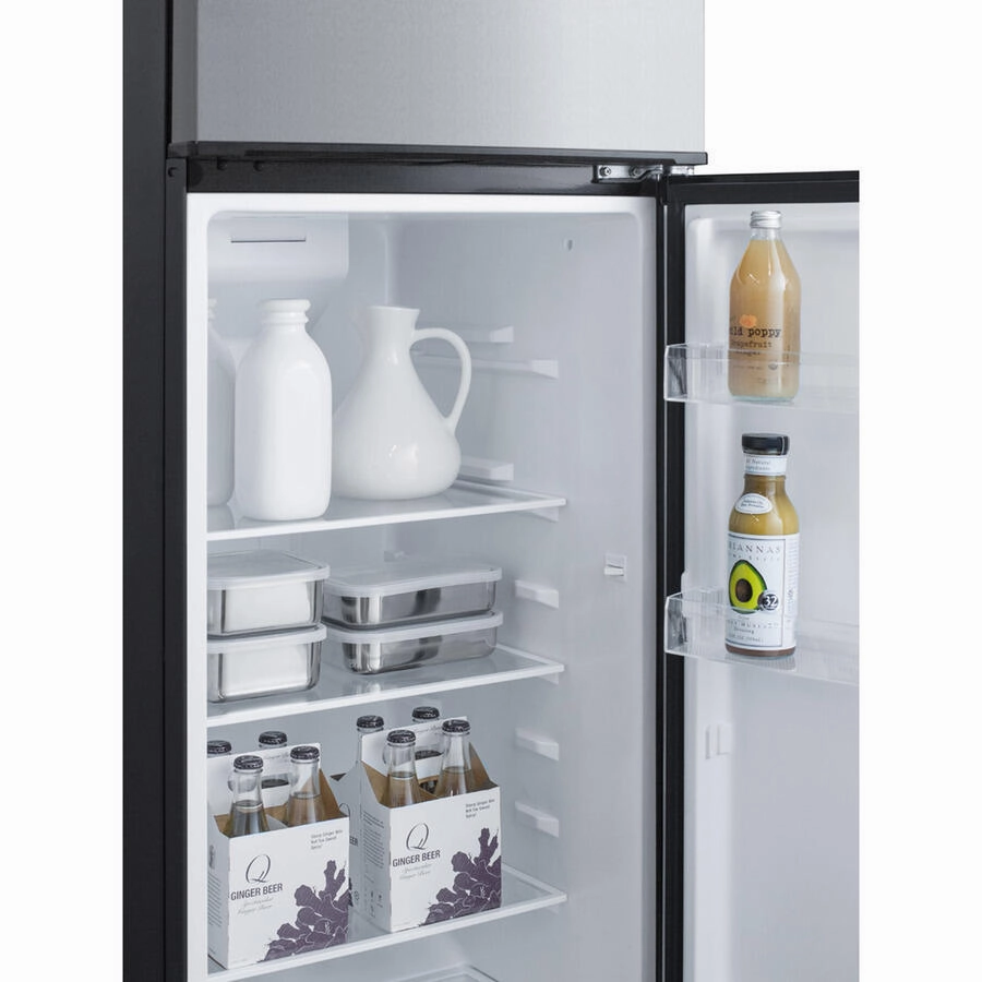 Summit FF923PL 22" Wide Top Mount Refrigerator-Freezer