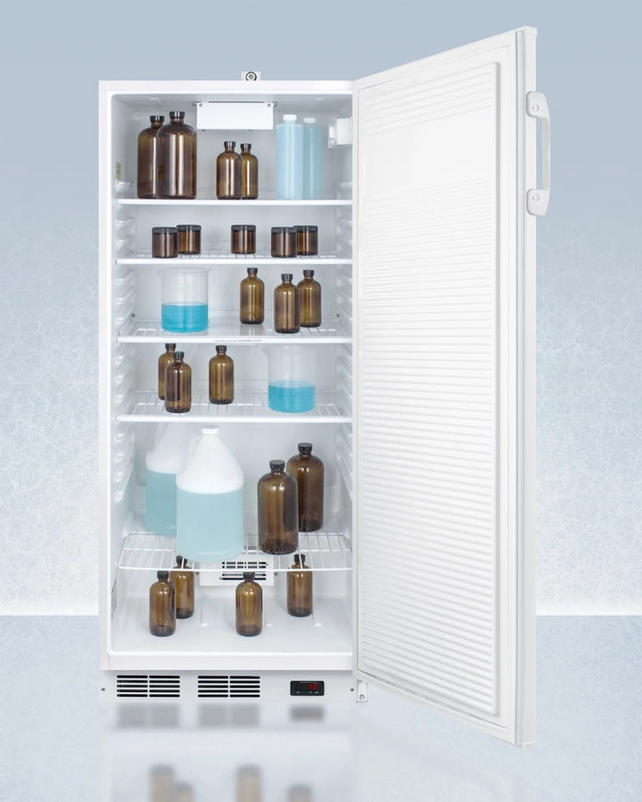 Summit FFAR10PLUS2 10.1 Cu.Ft. Auto Defrost All-Refrigerator With Lock, Nist Calibrated Thermometer, Digital Thermostat, And Internal Fan