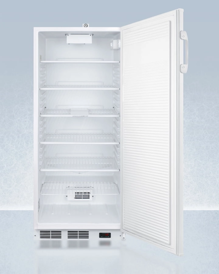 Summit FFAR10PLUS2 10.1 Cu.Ft. Auto Defrost All-Refrigerator With Lock, Nist Calibrated Thermometer, Digital Thermostat, And Internal Fan