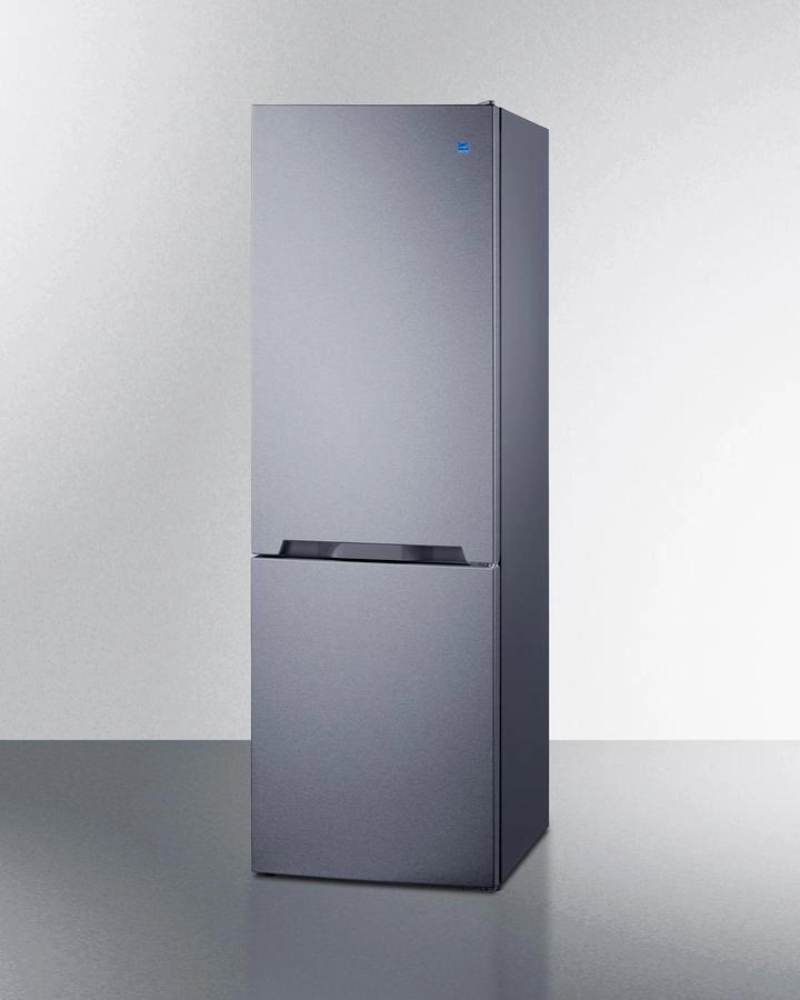 Summit FFBF124SS 24" Wide Bottom Mount Refrigerator-Freezer