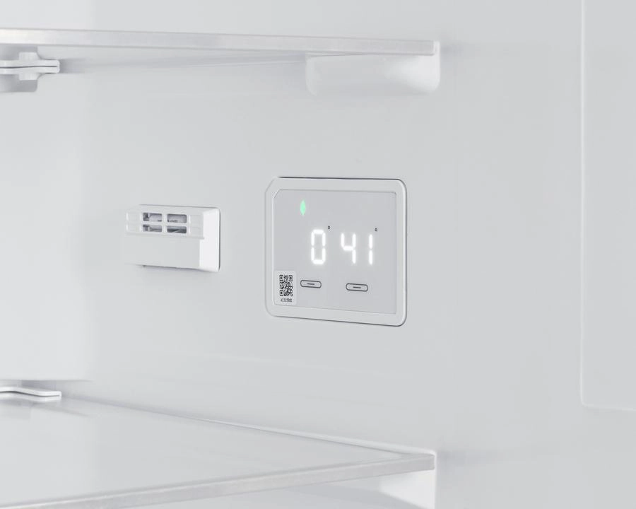 Summit FFBF124SS 24" Wide Bottom Mount Refrigerator-Freezer