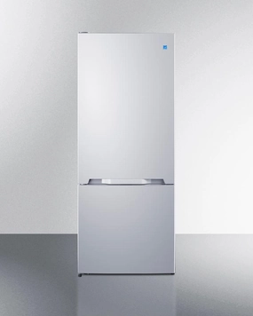 Summit FFBF151WLHD 28" Wide Bottom Mount Refrigerator-Freezer Freestanding Refrigerators freestanding fridge freezer combo