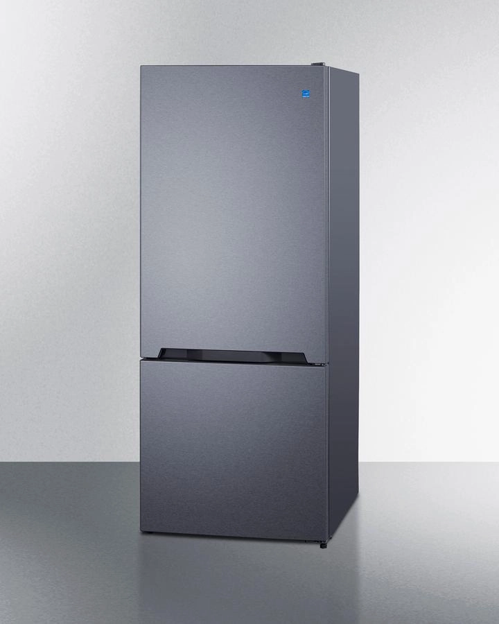 Summit FFBF154SS 28" Wide Bottom Mount Refrigerator-Freezer