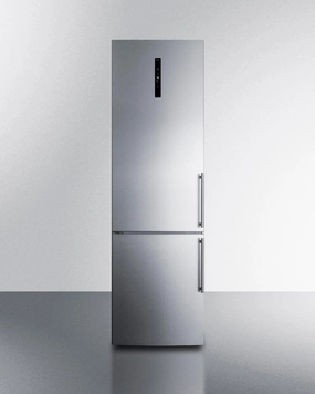 Summit FFBF181ES2IMLHD 24" Wide Bottom Freezer Refrigerator With Icemaker Freestanding Refrigerators freestanding fridge freezer combo