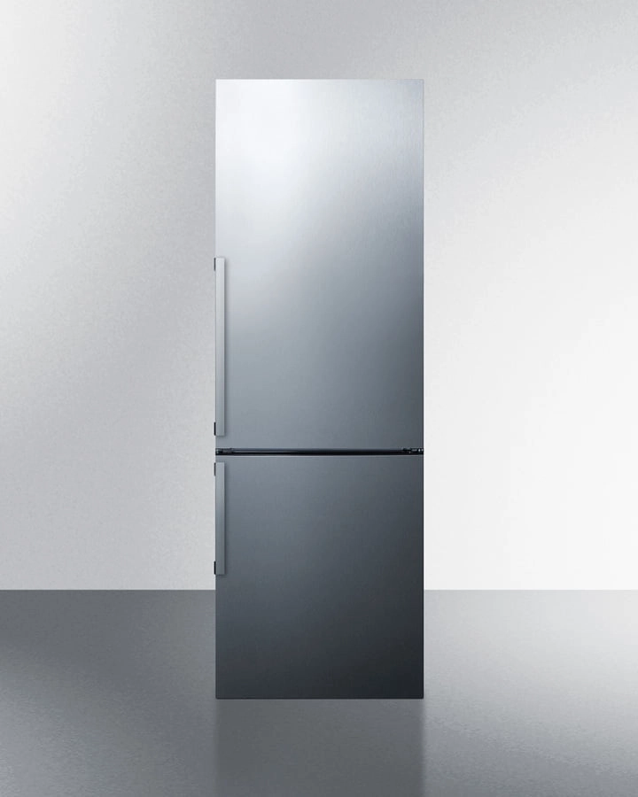 Summit FFBF246SS 24" Wide Bottom Freezer Refrigerator Freestanding Refrigerators freestanding fridge freezer combo