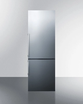 Summit FFBF246SS 24" Wide Bottom Freezer Refrigerator Freestanding Refrigerators freestanding fridge freezer combo