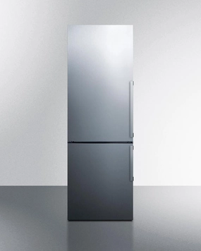 Summit FFBF246SSLHD 24" Wide Bottom Freezer Refrigerator Freestanding Refrigerators freestanding fridge freezer combo