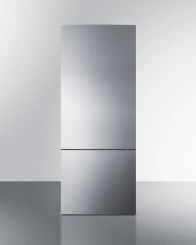 Summit FFBF279SSX 28" Wide Bottom Freezer Refrigerator Freestanding Refrigerators freestanding fridge freezer combo