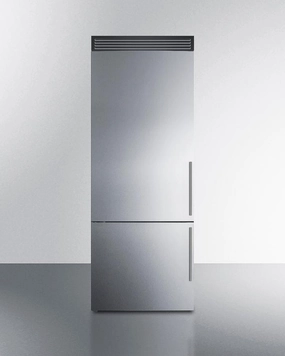 Summit FFBF279SSXIMH72LHD 28" Wide Bottom Freezer Refrigerator Freestanding Refrigerators freestanding fridge freezer combo