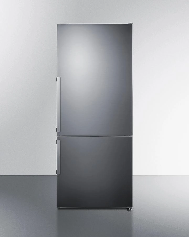 Summit FFBF283SS 28" Wide Bottom Freezer Refrigerator Freestanding Refrigerators freestanding fridge freezer combo