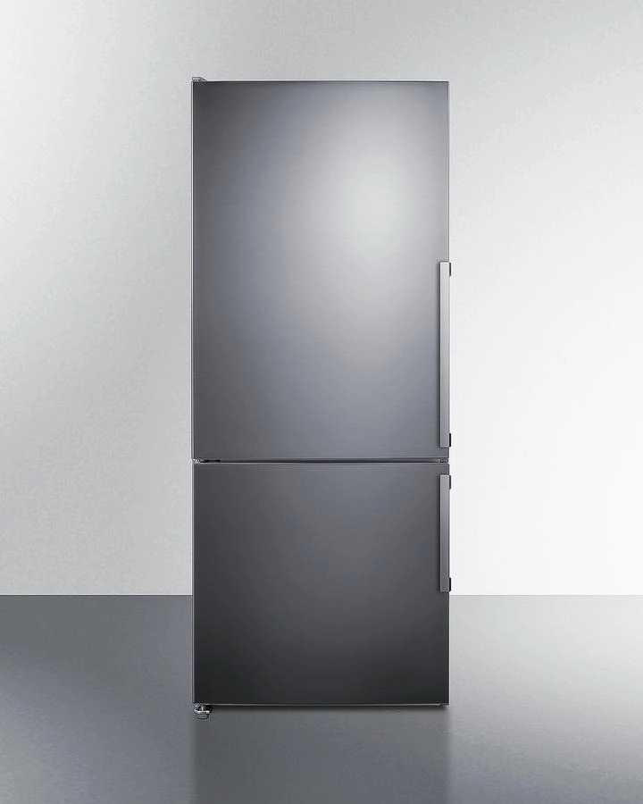 Summit FFBF284SSIMLHD 28" Wide Bottom Freezer Refrigerator Freestanding Refrigerators freestanding fridge freezer combo