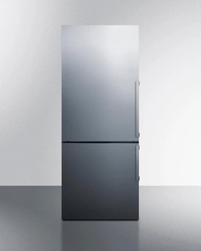 Summit FFBF286SSLHD 28" Wide Bottom Freezer Refrigerator Freestanding Refrigerators freestanding fridge freezer combo