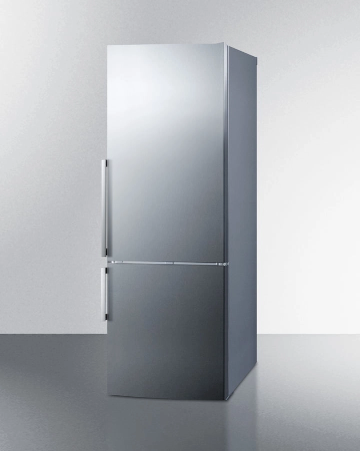Summit FFBF287SSIM 28" Wide Bottom Freezer Refrigerator With Icemaker