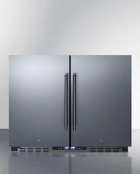 Summit FFRF36ADA 36" Wide Built-In Refrigerator-Freezer, Ada Compliant Undercounter Refrigerators 24 inch undercounter fridge for kitchen