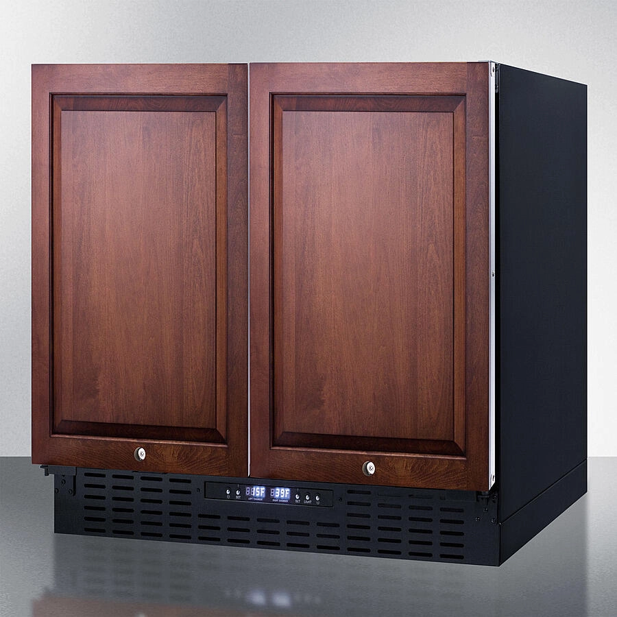 Summit FFRF36IF 36" Wide Built-In Refrigerator-Freezer
