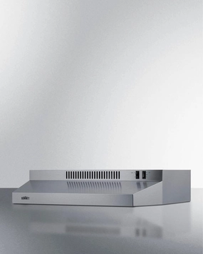 Summit H24RSS 24" Under Cabinet Convertible Range Hood Ventilation Range Hoods high suction kitchen exhaust hood