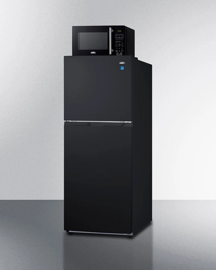 Summit MRF1087BA Microwave/Refrigerator-Freezer Combination With Allocator