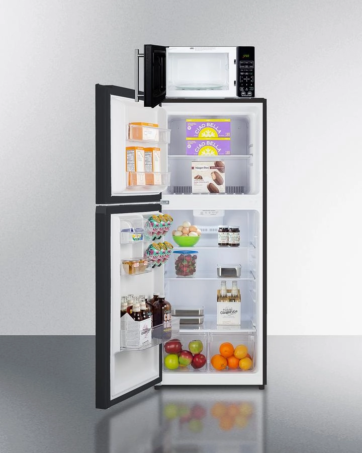 Summit MRF1087BALHD Microwave/Refrigerator-Freezer Combination With Allocator