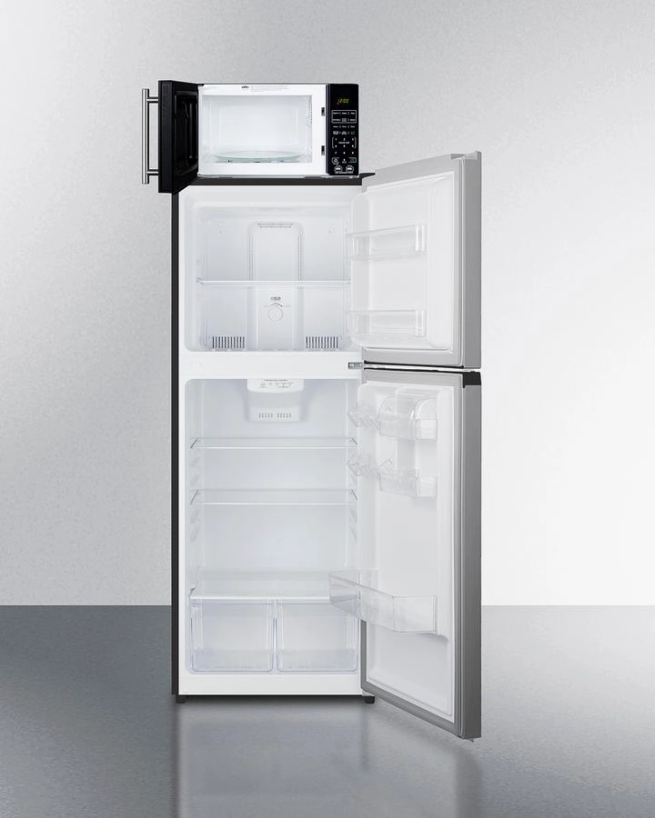 Summit MRF1089PLA Microwave/Refrigerator-Freezer Combination With Allocator