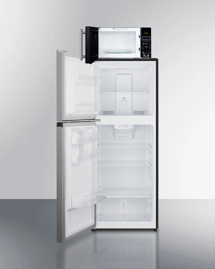 Summit MRF1089PLALHD Microwave/Refrigerator-Freezer Combination With Allocator