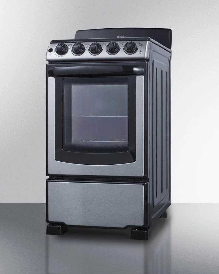 Summit PROEL20SS 20" Wide Electric Coil Range