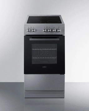Summit REXT20SS 20" Wide Electric Smooth-Top Range Freestanding Ranges freestanding dual fuel range 30 inch
