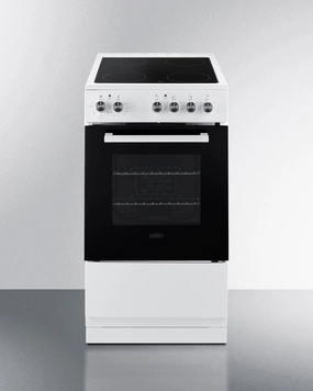 Summit REXT20W 20" Wide Electric Smooth-Top Range Freestanding Ranges freestanding dual fuel range 30 inch
