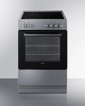 Summit REXT24SS 24" Wide Electric Smooth-Top Range Freestanding Ranges freestanding dual fuel range 30 inch