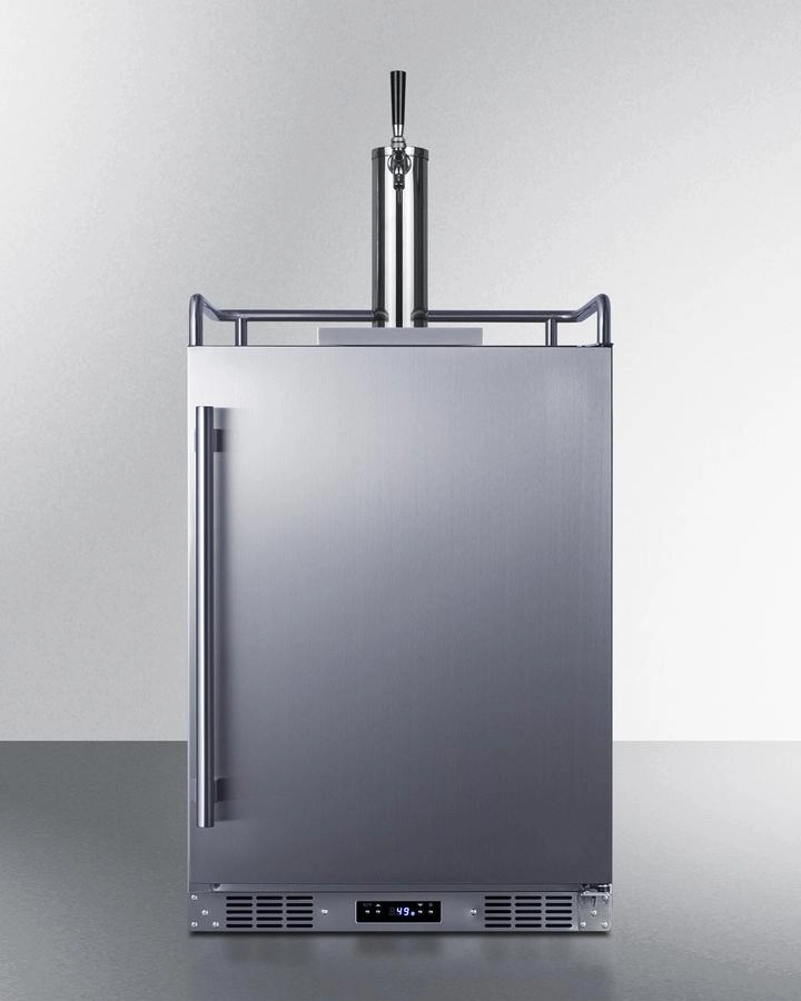 Summit SBC683OS 24" Wide Built-In Outdoor Beer Kegerator Outdoor Refrigerators,outdoor mini fridge