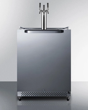 Summit SBC696OSTRIPLE 24" Wide Built-In Outdoor Kegerator Outdoor Refrigerators,outdoor mini fridge