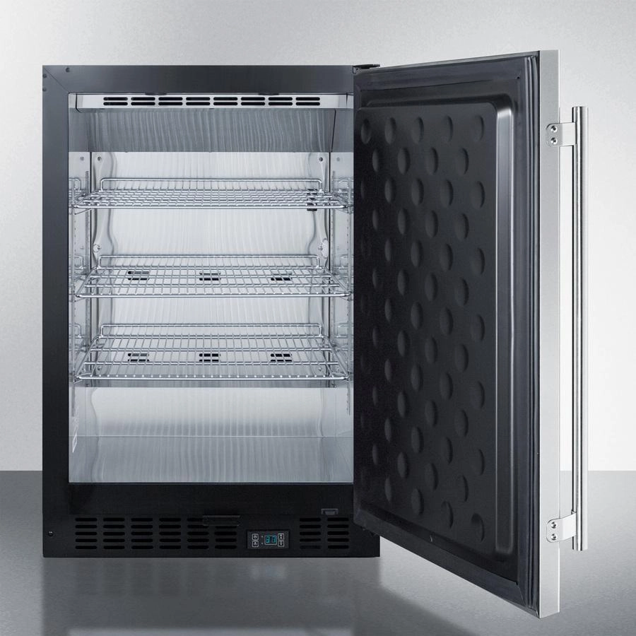 Summit SCR610BLSDV1 24" Wide Built-In Beverage Center