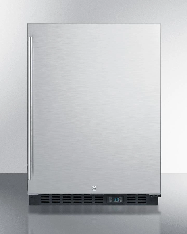 Summit SCR610BLSDV1 24" Wide Built-In Beverage Center Undercounter Refrigerators 24 inch undercounter fridge for kitchen