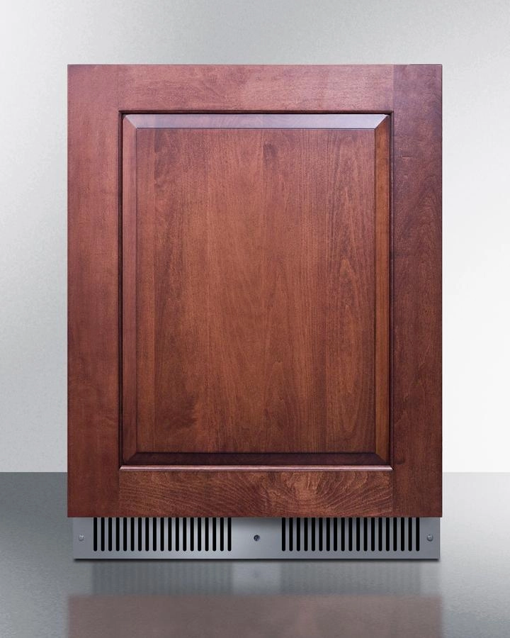 Summit SDHR2444PNR 24" Wide Built-In All-Refrigerator (Panel Not Included)