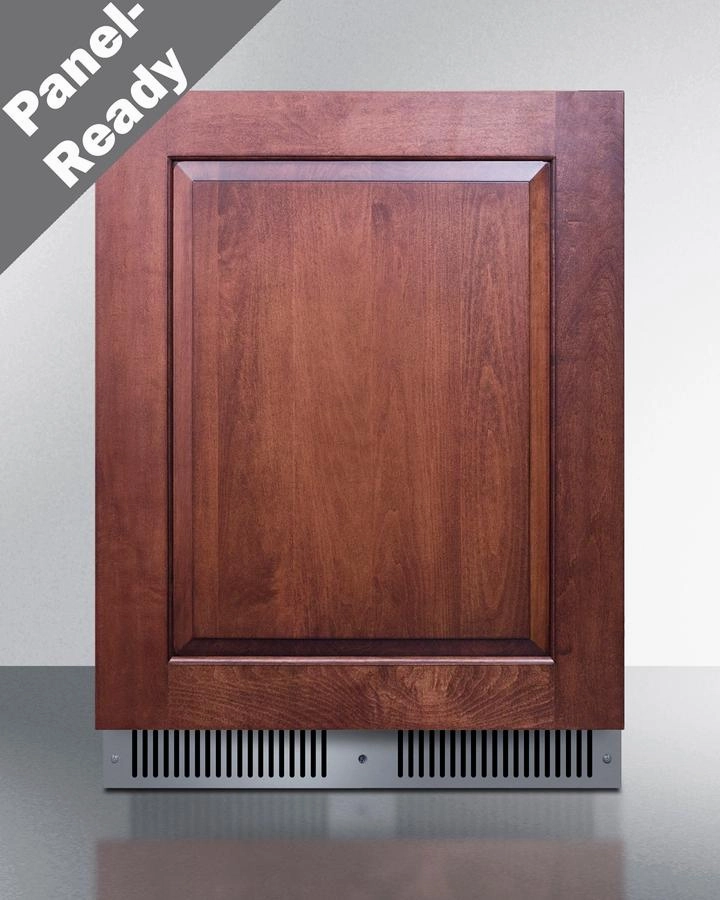 Summit SDHR2444PNR 24" Wide Built-In All-Refrigerator (Panel Not Included) Undercounter Refrigerators 24 inch undercounter fridge for kitchen