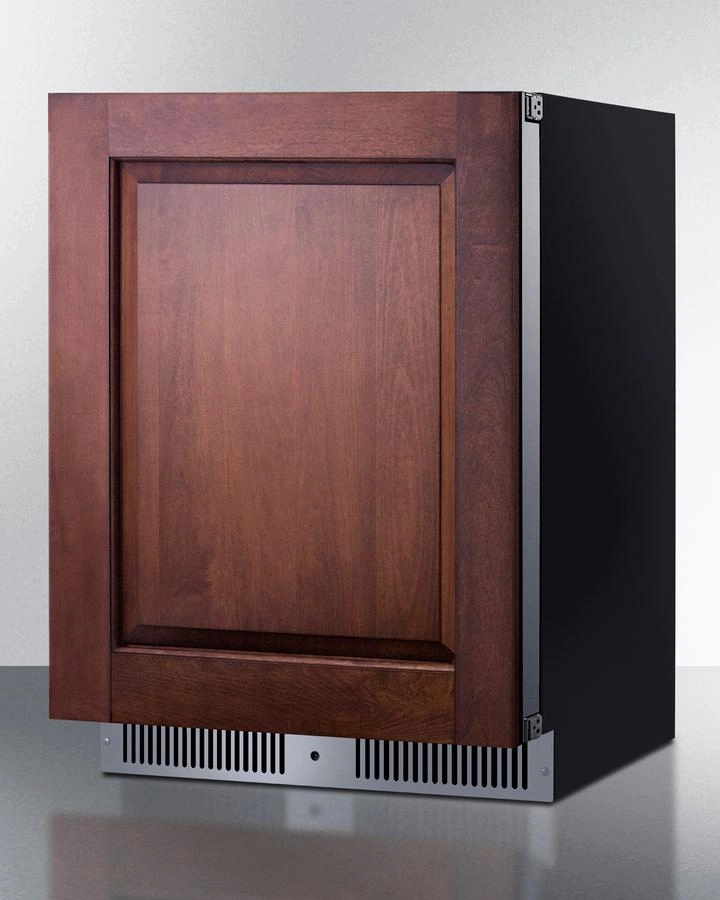 Summit SDHR2444PNR 24" Wide Built-In All-Refrigerator (Panel Not Included)